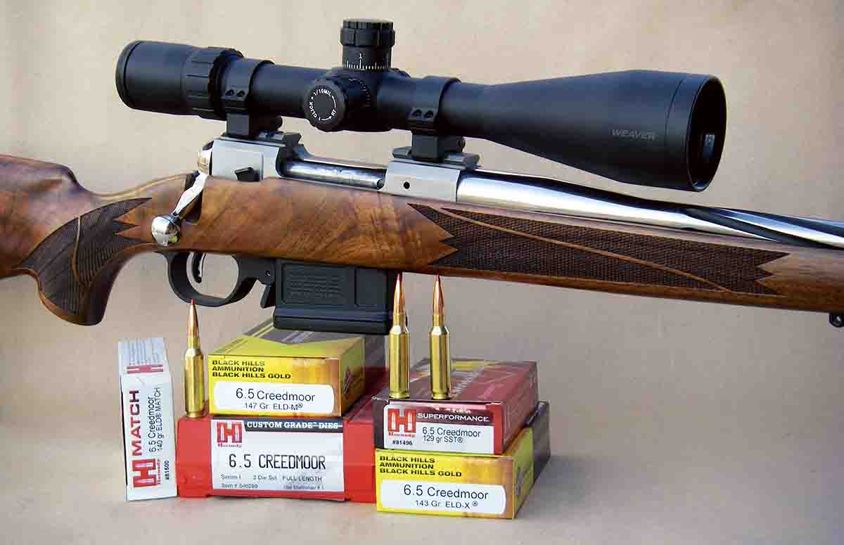 The .17 Hornet is chambered in several rifles, including this Savage Model 25. Hornady factory loads are accurate, and handloaders can assemble loads that duplicate factory ballistics.